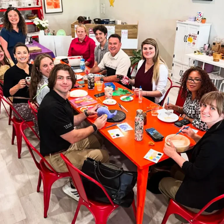 paint your own pottery studio guess painting ceramics, canvasses, and other art projects in a creative studio setting