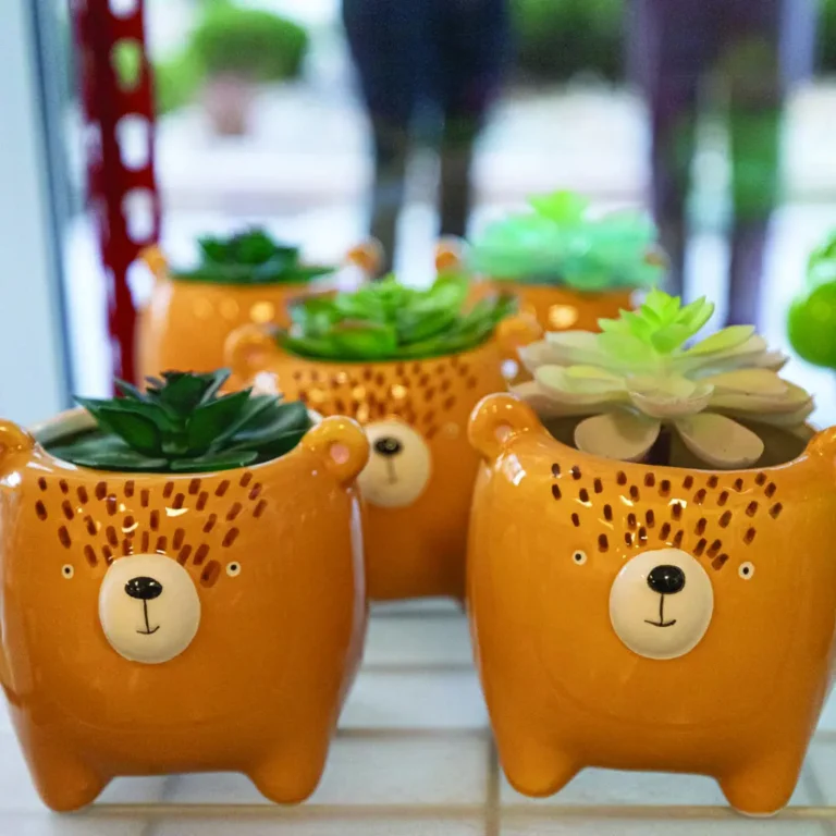 Painted pottery art project at The Hot Spot Studios Tahoe City, CA