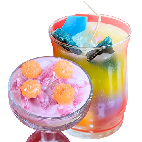 candle making at paint your own pottery studio