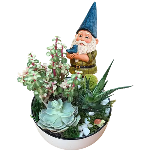 local art studio garden gnome project