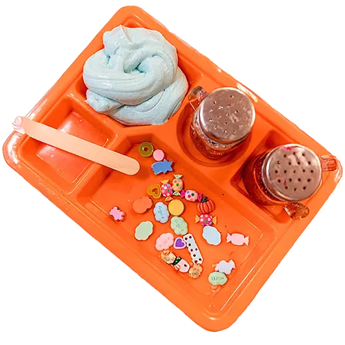 kids make slime at the hot spot pottery studios pottery painting and more