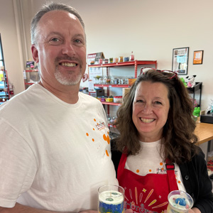 Ame & Kyle Williams - The Hot Spot Studios Gresham, OR Pottery Studio Owners